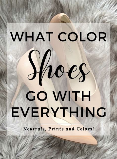 does black shoes go with everything
